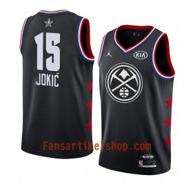 Denver Nuggets Trikot Nikola Jokic 15 2019 All-Star Jordan Brand Schwarz Swingman - Herren